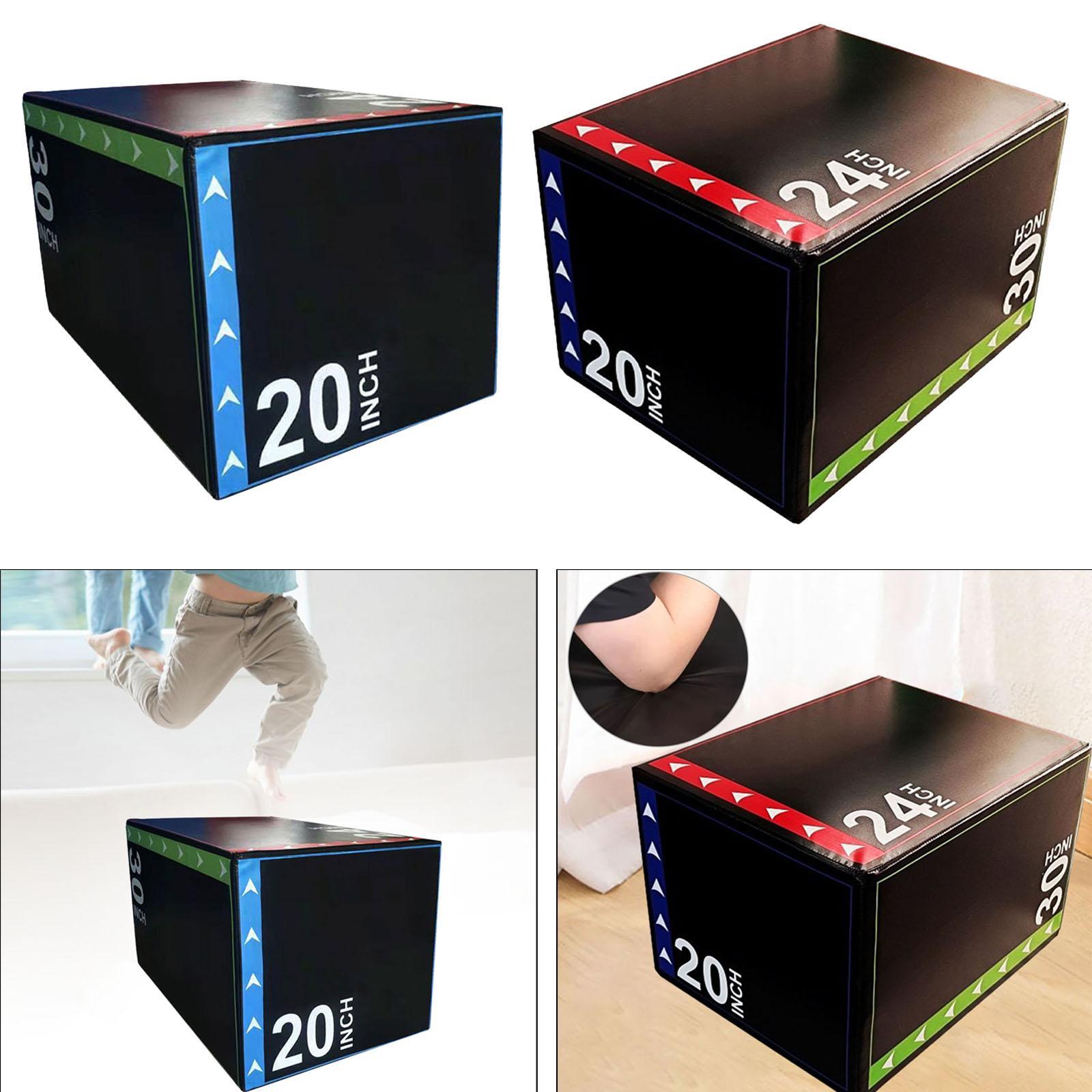 Plyo Jump Box - 3-in-1Jump Box Plyometric Box for Strength
