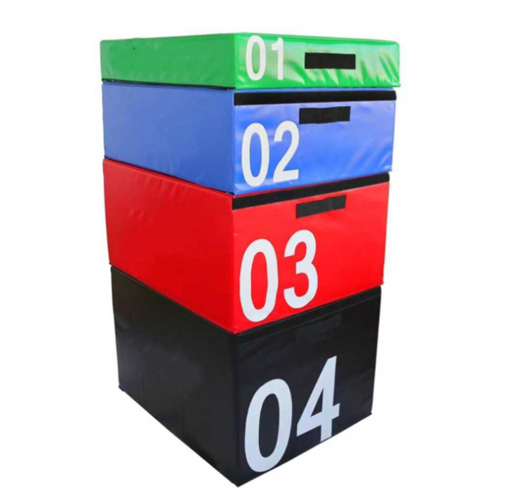 Gym Used PU Leather Jump Box S - огляд і ціна Plyo Jump Box