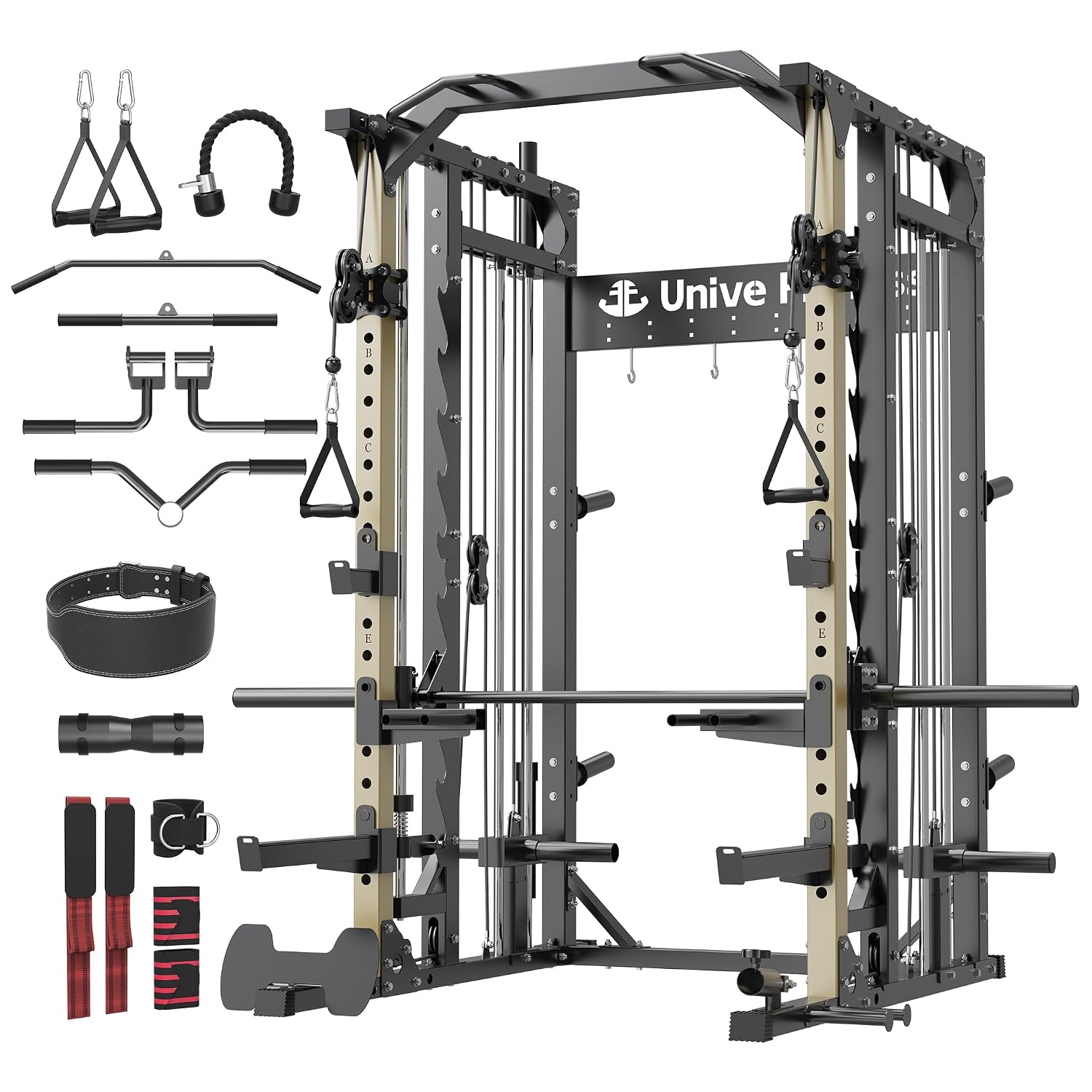 Smith Machine with Pulley Syst - огляд і ціна Yoga Toe Separator