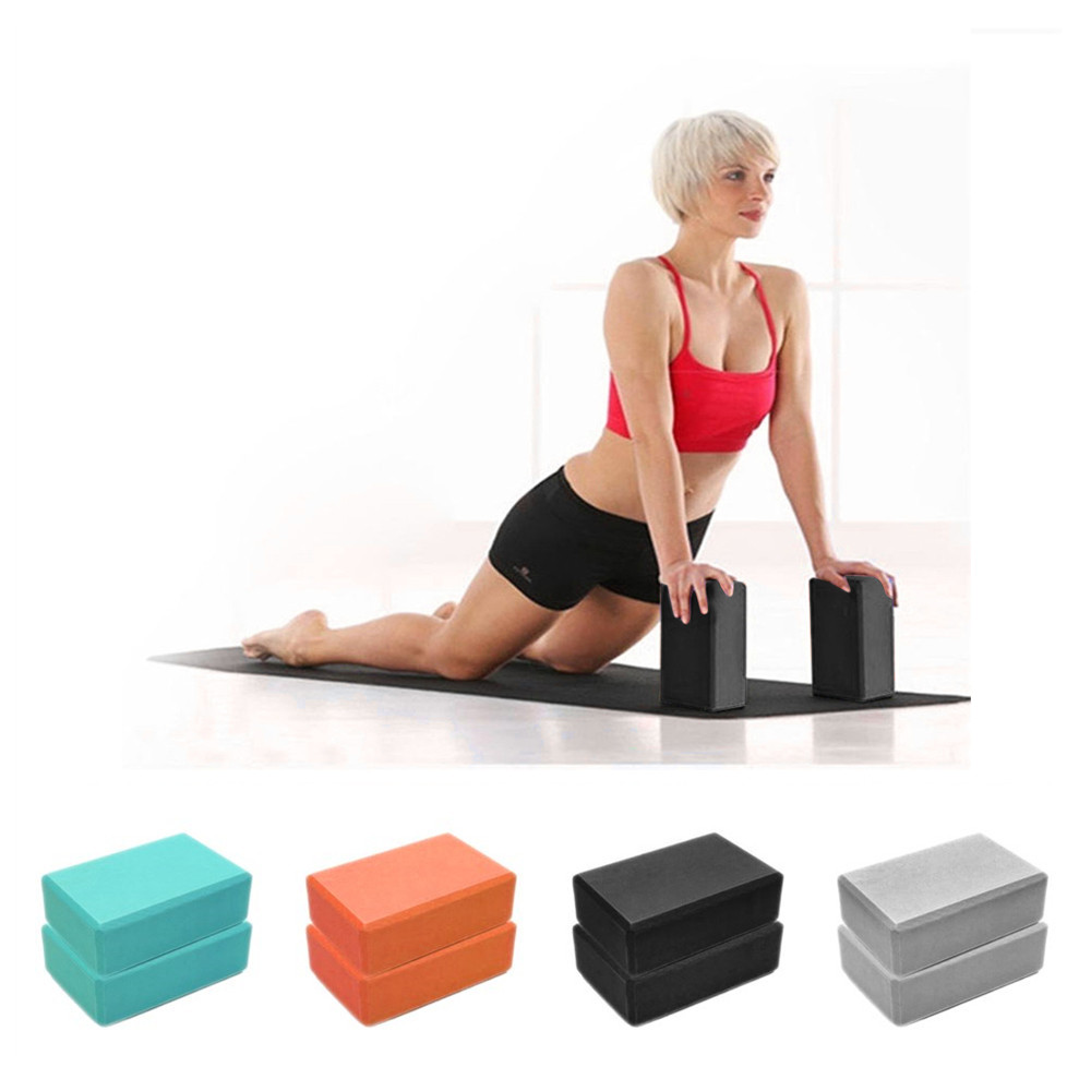 Colored EVA Yoga Block Brick N - огляд і ціна Yoga Fitness Health