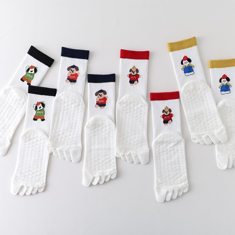 Cartoon 5-Toe Yoga Socks Non-S - огляд і ціна Plyo Jump Box