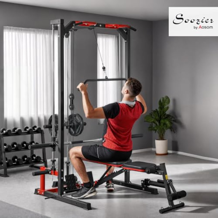 Power Cage Smith Machine Multi - огляд і ціна Lat Pulldown Bar