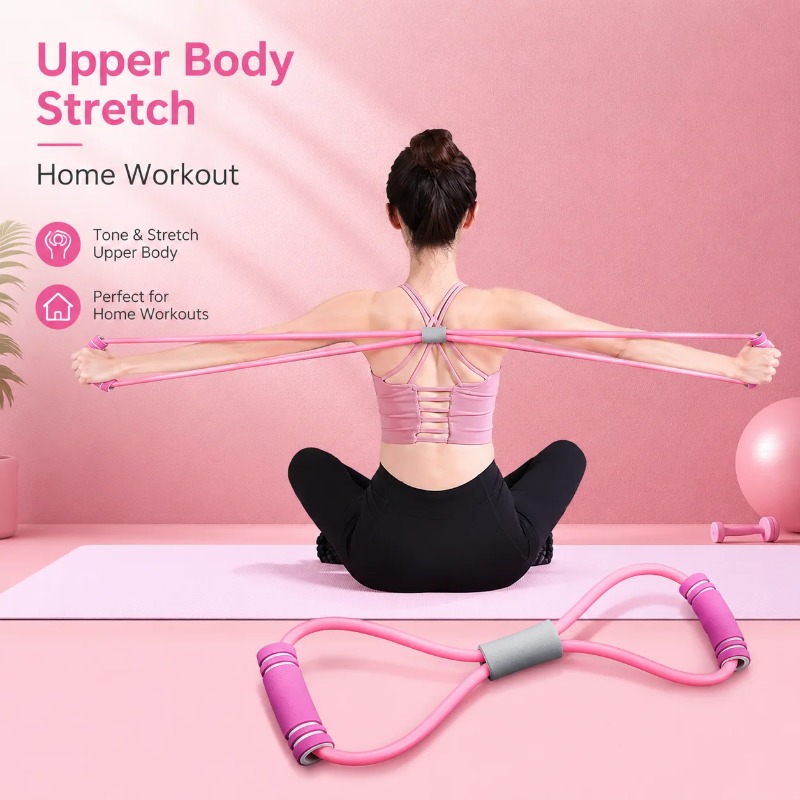 Resistance Bands with Foam Spo - огляд і ціна Yoga Fitness At Home