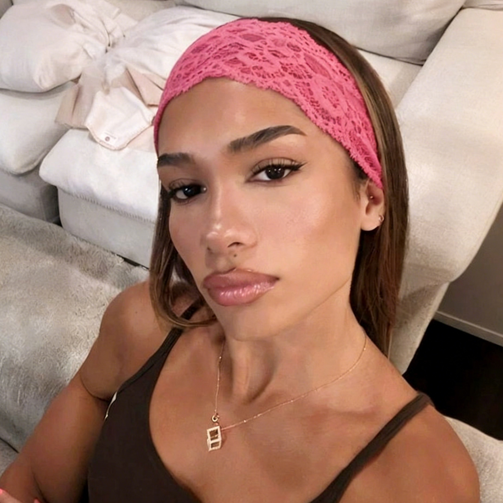 1PC Lace Bow Headbands For Wom - огляд і ціна Stretch Strap Yoga