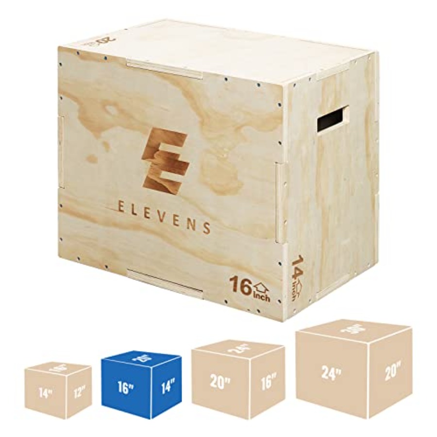 3 in 1 Wooden Plyo Box for Jum - огляд і ціна Plyo Jump Box