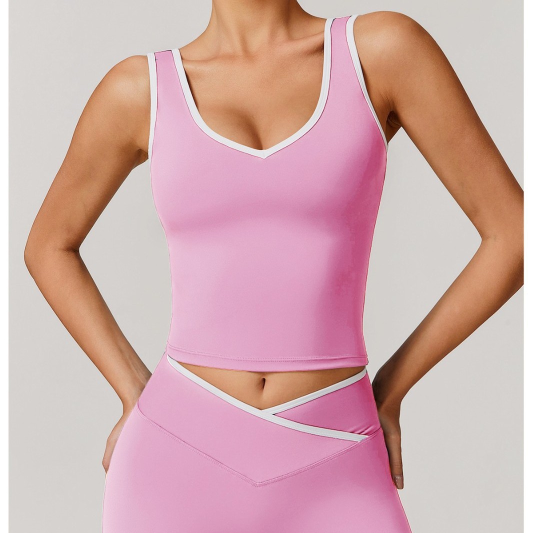 Cross Back High Waist Yoga Set - огляд і ціна Yoga Fitness Health