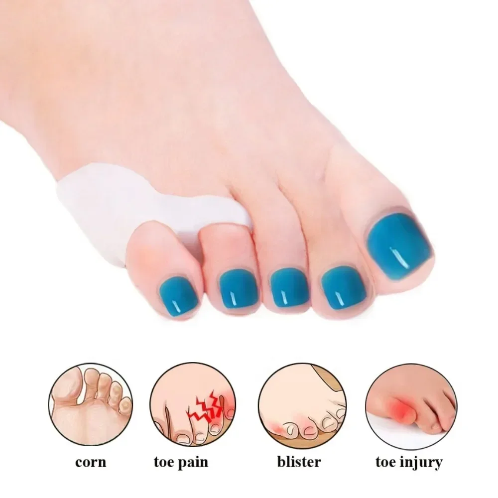 2pcs Silicone Toe Separator Fi - огляд і ціна Yoga Toe Separator