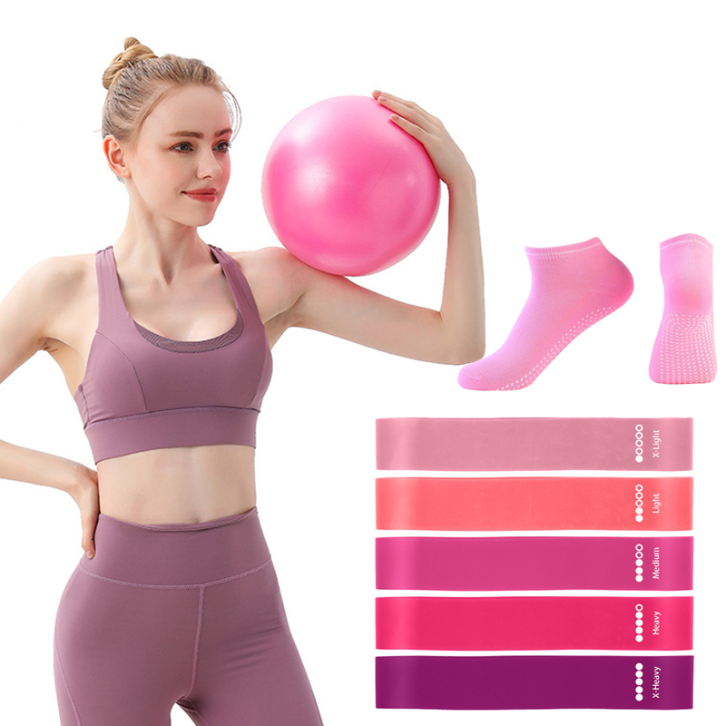 Pilates Ball Resistance Bands  - огляд і ціна Yoga Fitness At Home