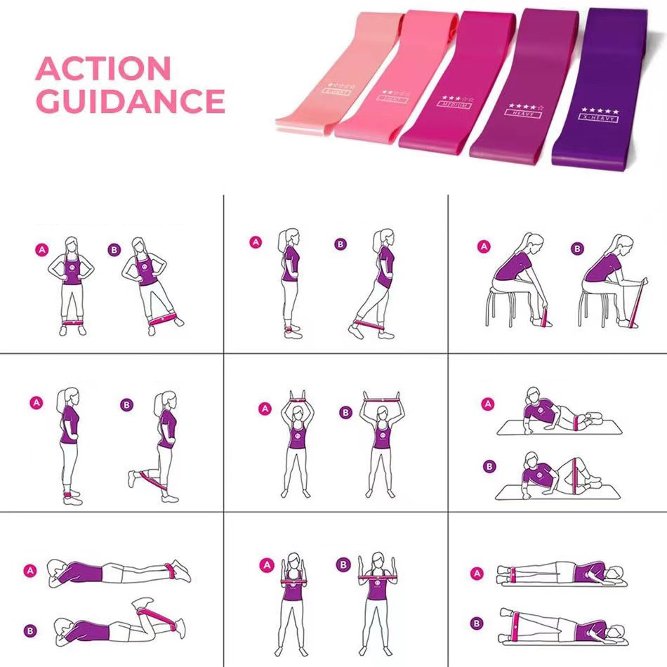 Pilates Ball Resistance Bands  - огляд і ціна Yoga Fitness At Home
