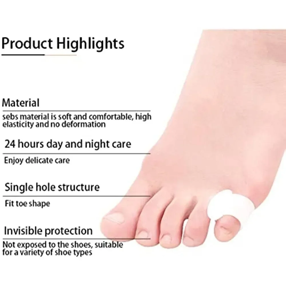 2pcs Silicone Toe Valgus Corre - огляд і ціна Yoga Toe Separator