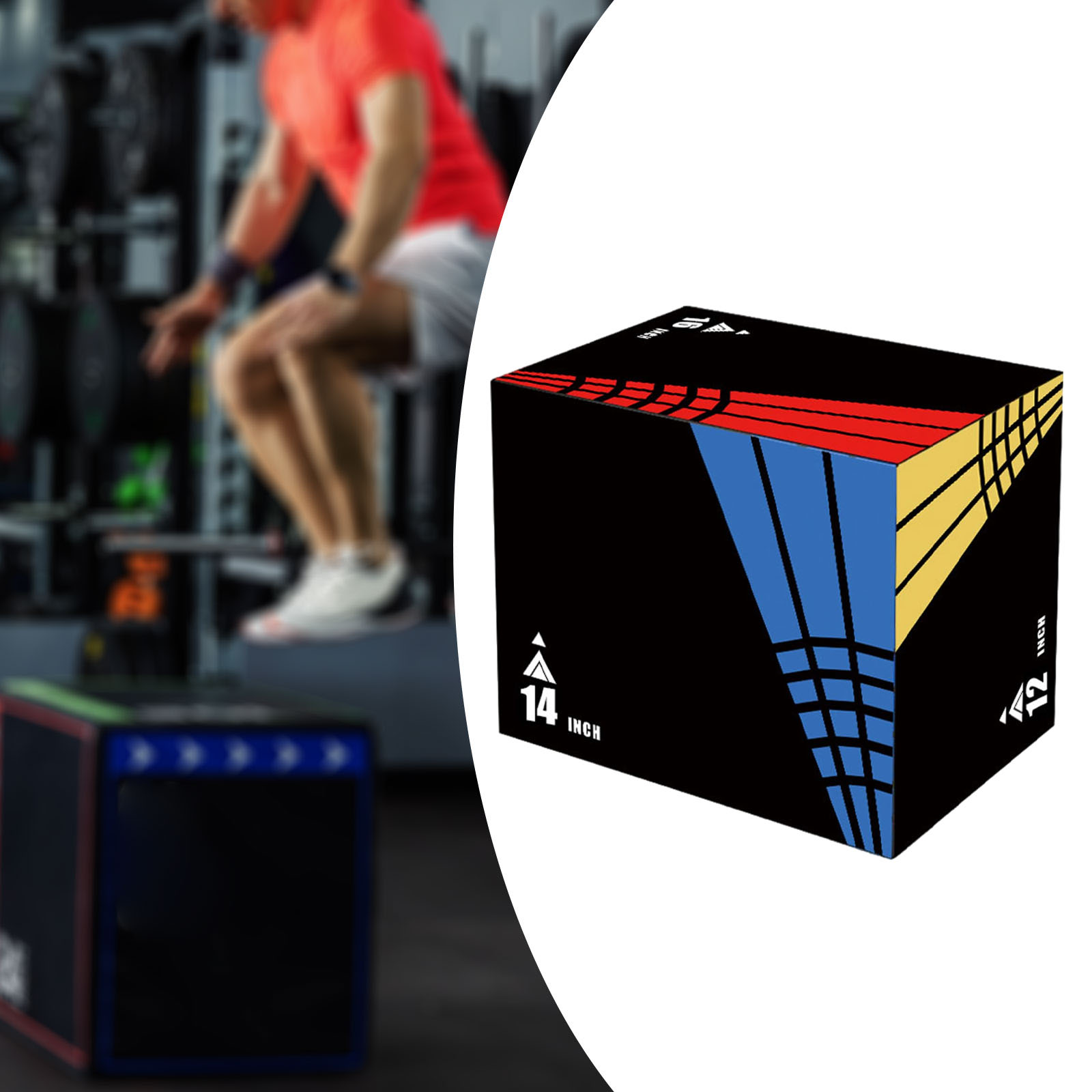 3-in-1Jump Box Plyometric Box  - огляд і ціна Plyo Jump Box