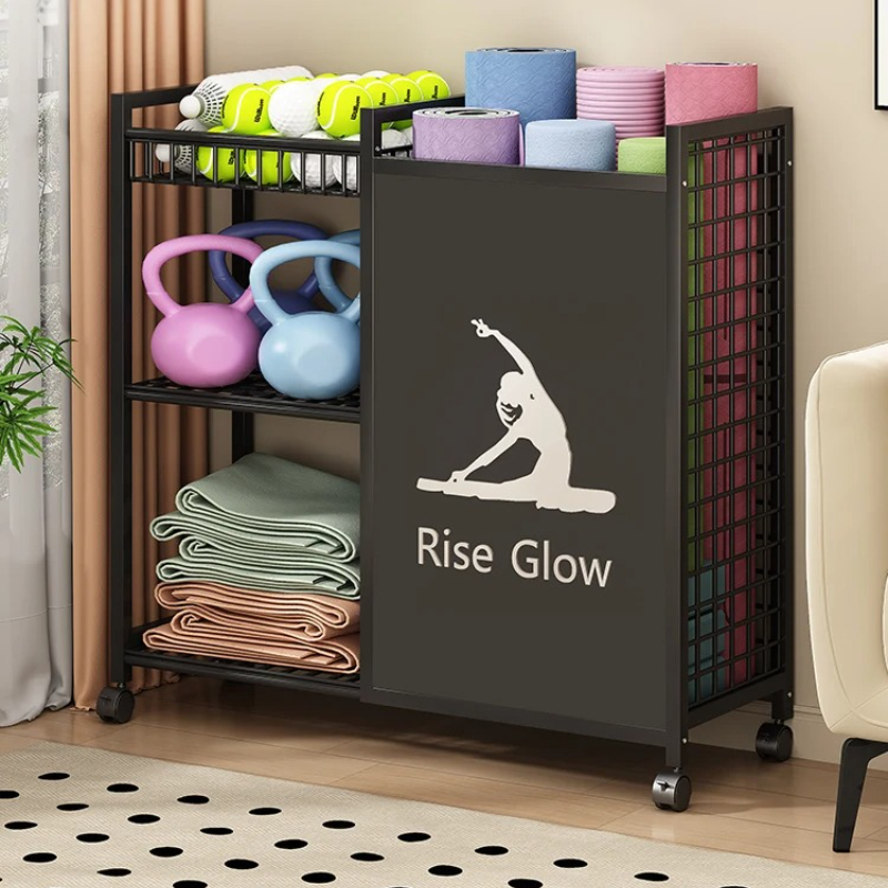 Mobile Fitness Cart with Wheel - огляд і ціна Yoga Fitness Gear