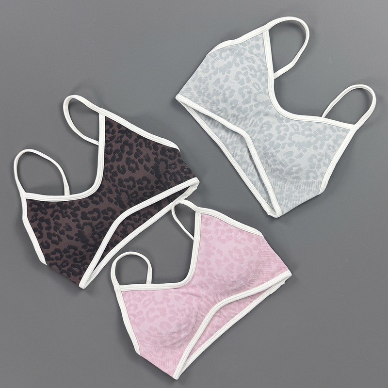 Sports Bra Women Leopard Print - огляд і ціна Stretch Strap Yoga