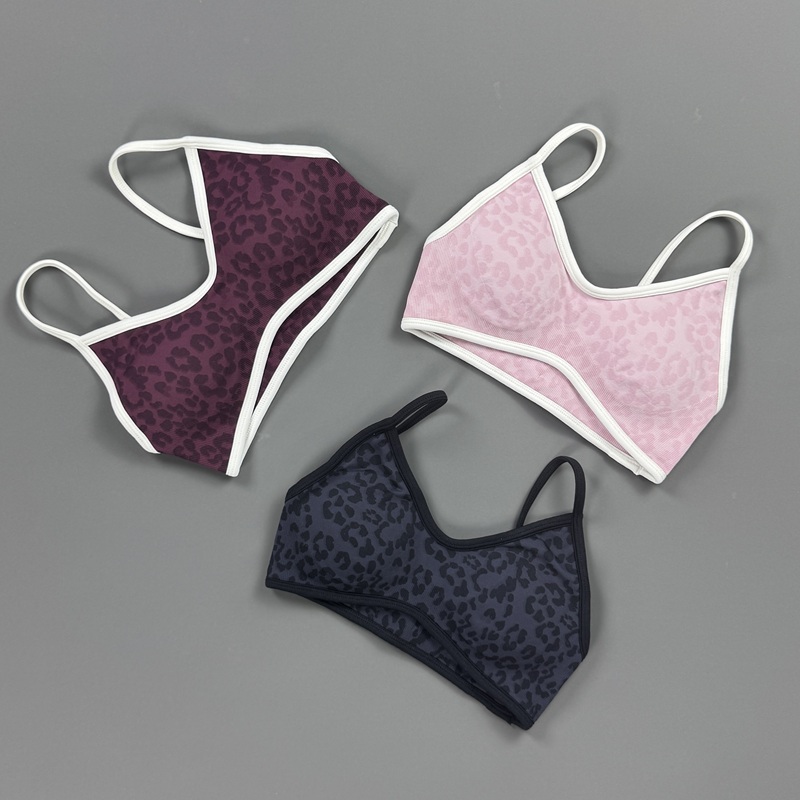 Sports Bra Women Leopard Print - огляд і ціна Stretch Strap Yoga