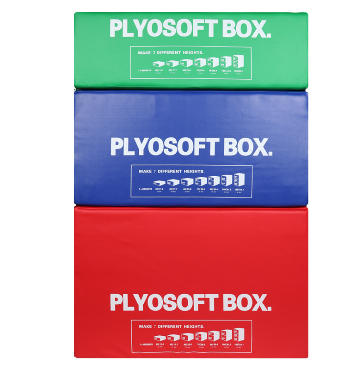 Gym Used PU Leather Jump Box S - огляд і ціна Plyo Jump Box