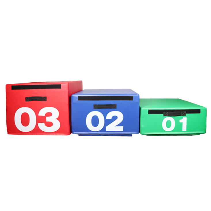 Gym Used PU Leather Jump Box S - огляд і ціна Plyo Jump Box