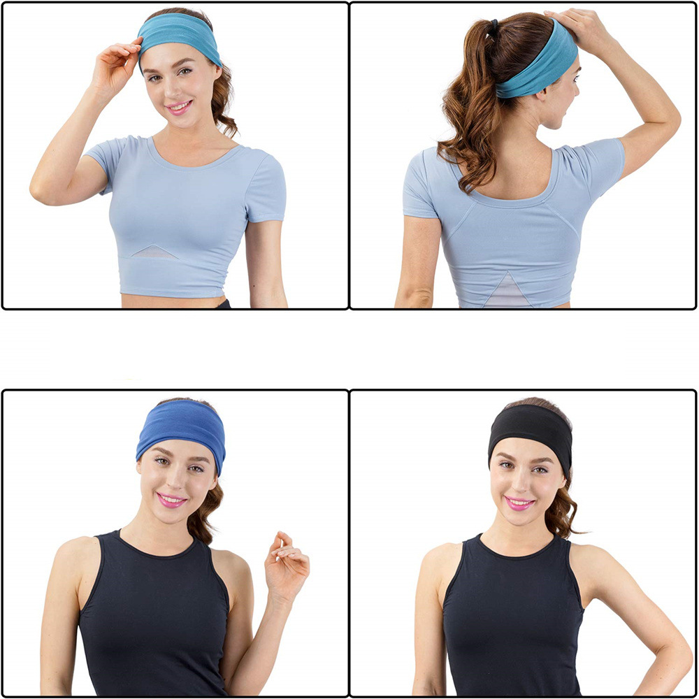 Solid Color Sports Yoga Headba - огляд і ціна Stretch Strap Yoga