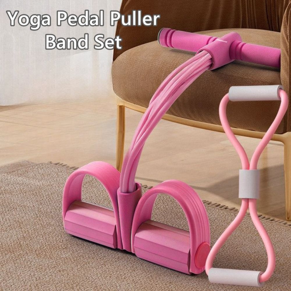 6-Tube Resistance Bands Set wi - огляд і ціна Yoga Fitness At Home
