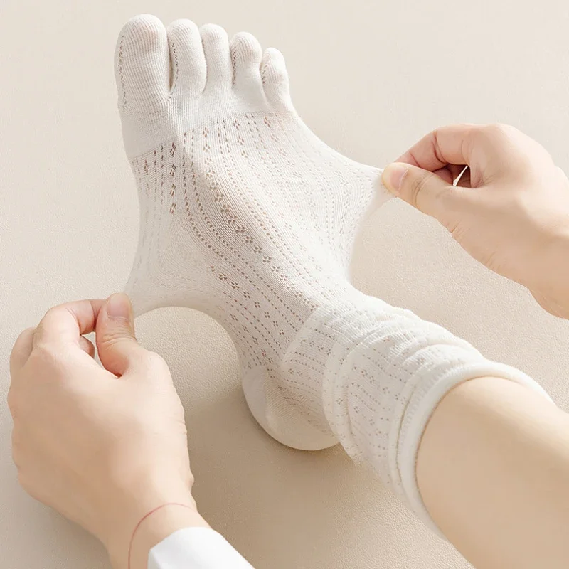 5 Pairs Loose Socks with Five  - огляд і ціна Yoga Toe Separator