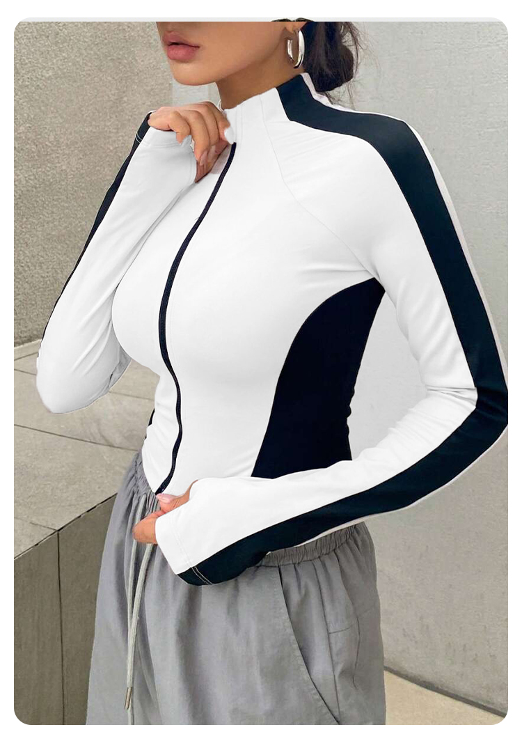 Yoga Clothes Stand Up Collar J - огляд і ціна Yoga And Fitness