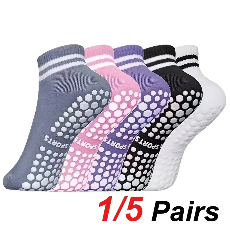 1/5 Pair Women's Silicone Anti - огляд і ціна Yoga And Fitness