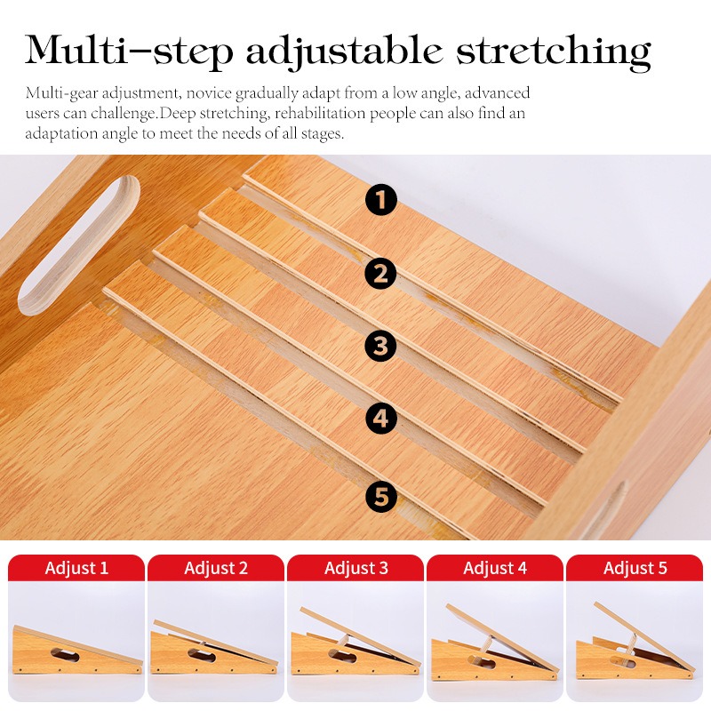 Adjustable Wooden Balance Stre - огляд і ціна Yoga Fitness Gear