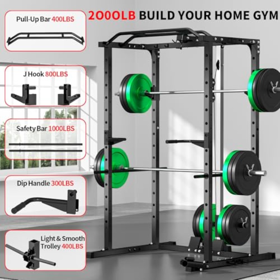 Home gym power rack with LAT p - огляд і ціна Lat Pulldown Bar