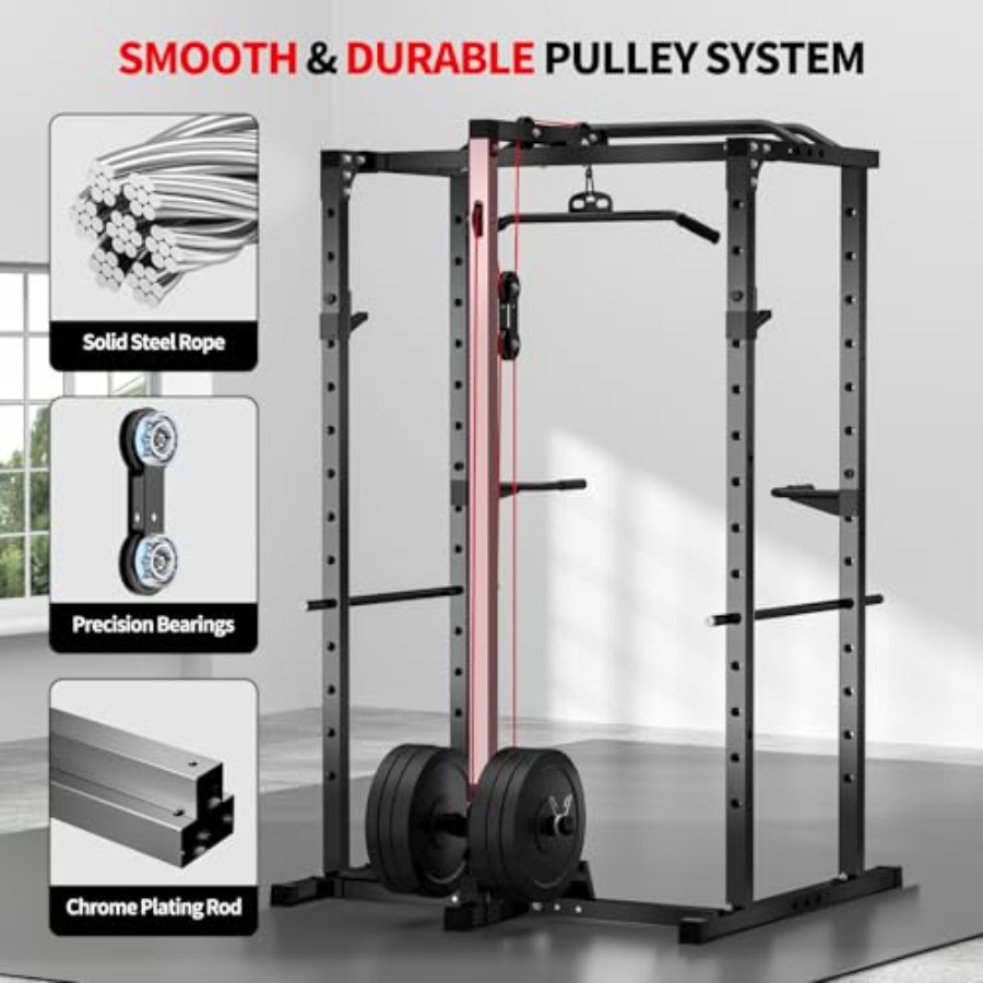 Home gym power rack with LAT p - огляд і ціна Lat Pulldown Bar