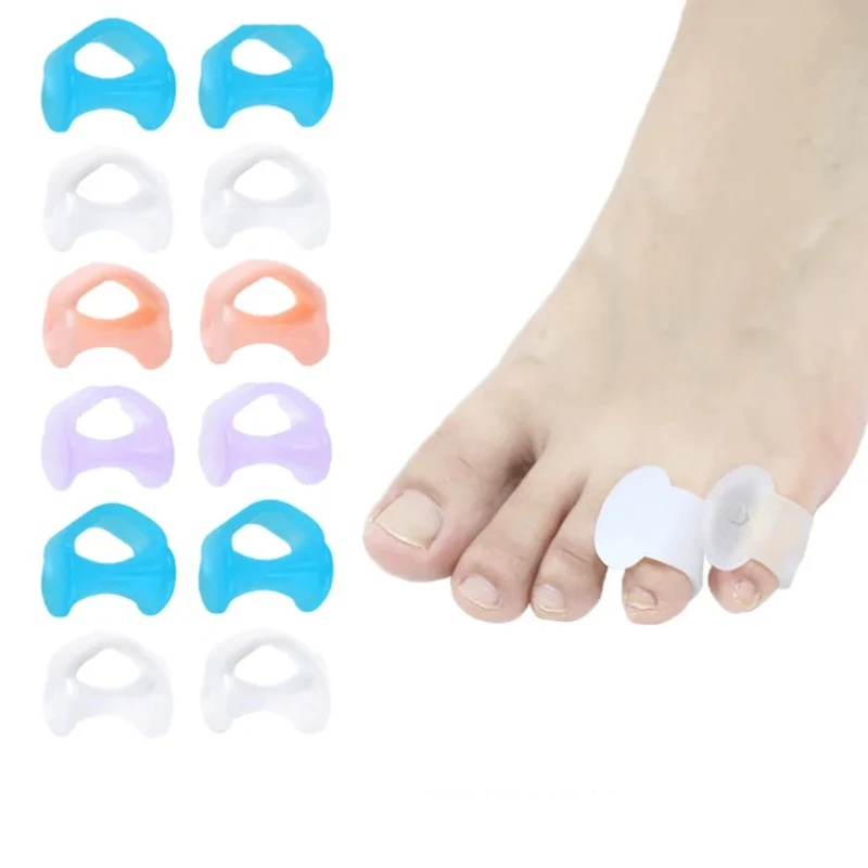 1-4pair Silicone Toe Separator - огляд і ціна Yoga Toe Separator