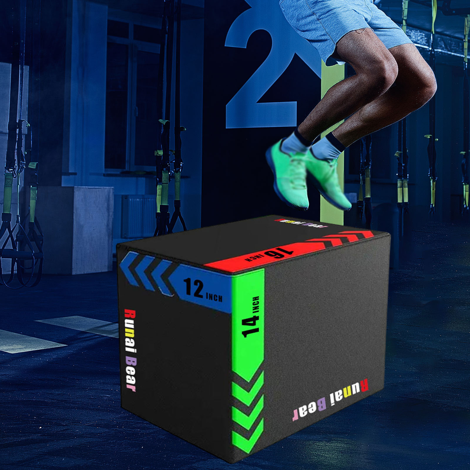 Plyo Jumping Exercise Box Port - огляд і ціна Plyo Jump Box