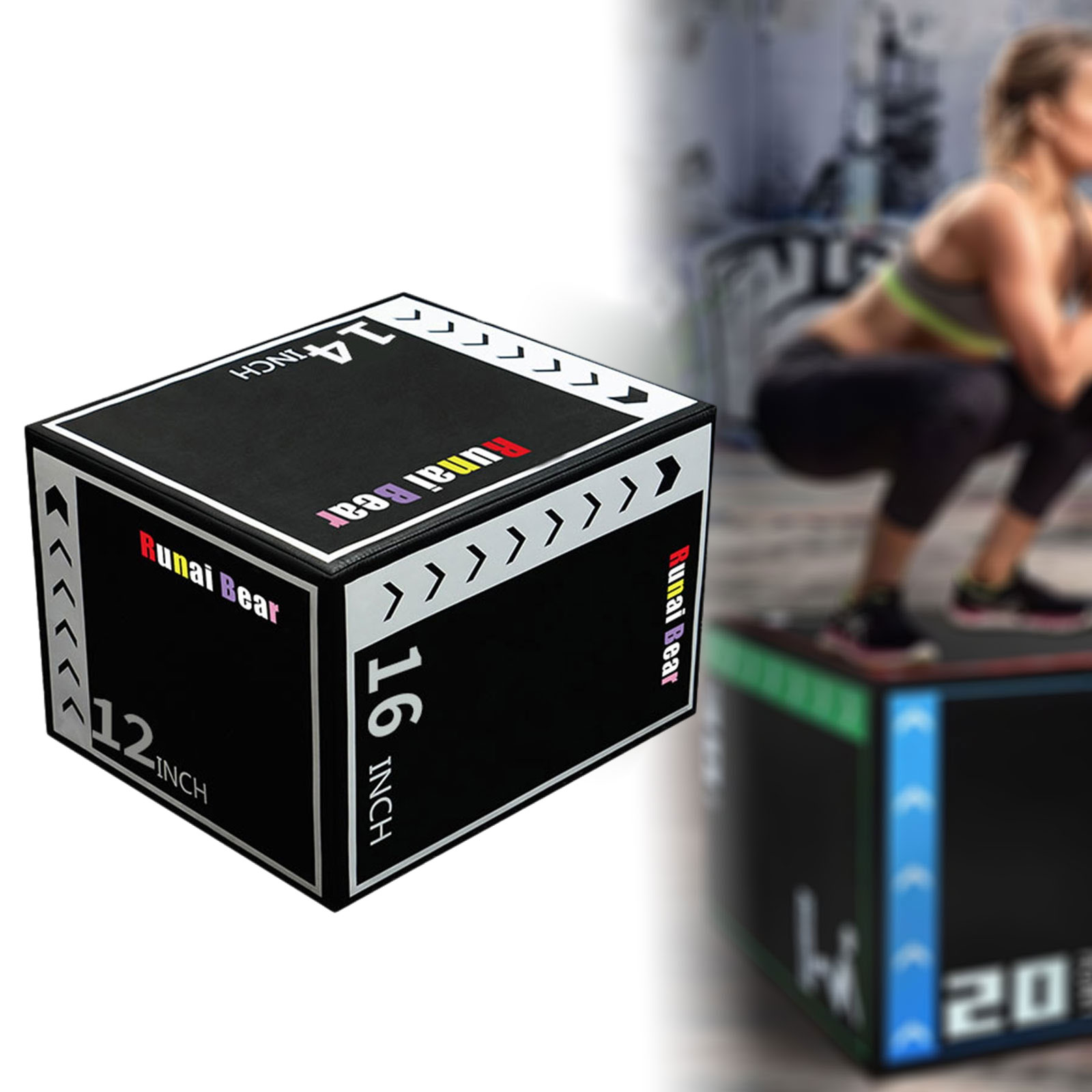Plyo Jumping Exercise Box Port - огляд і ціна Plyo Jump Box