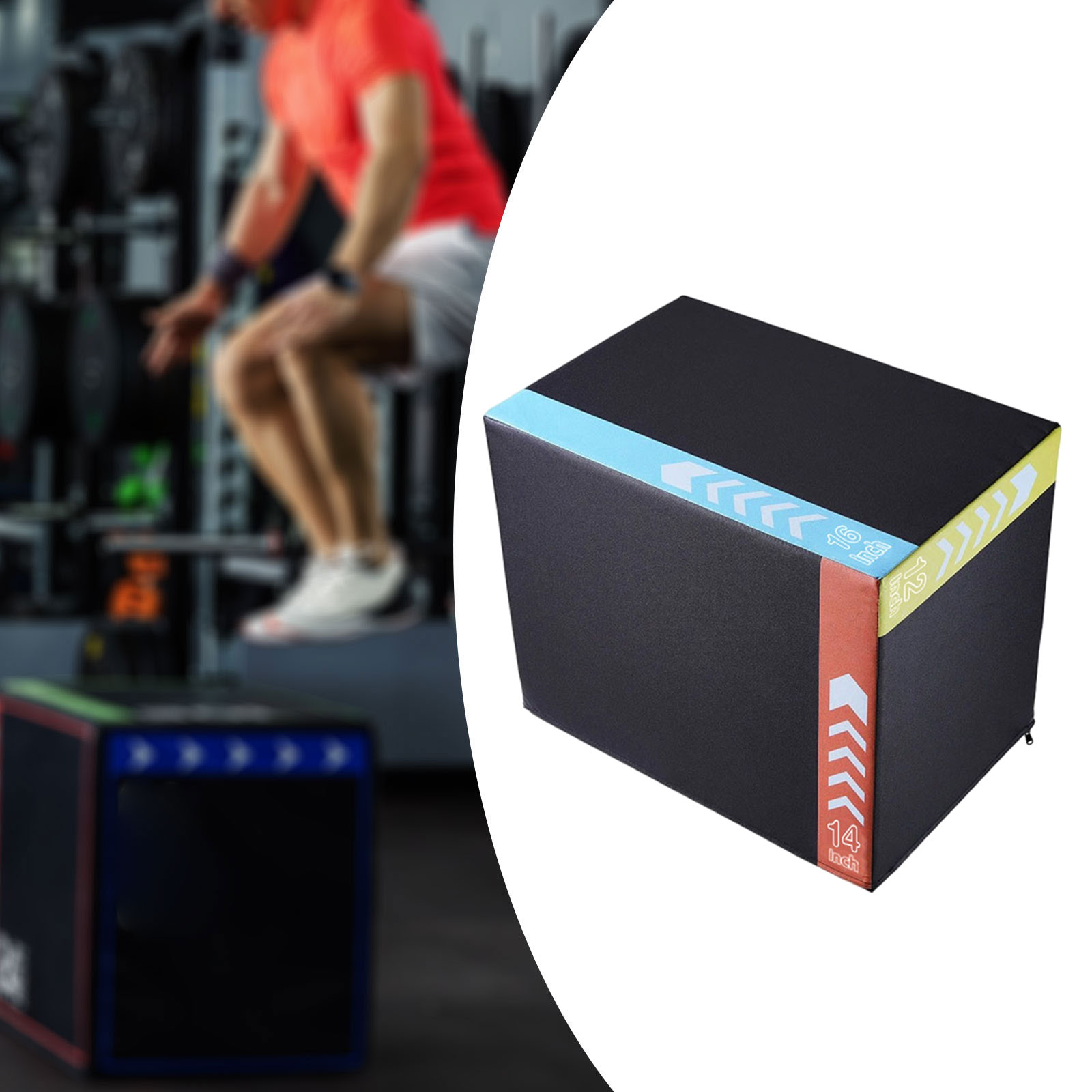Plyo Jumping Exercise Box Port - огляд і ціна Plyo Jump Box