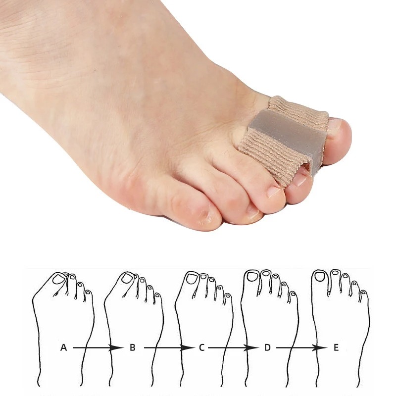 4PC Silicone Toe Separator Fin - огляд і ціна Yoga Toe Separator