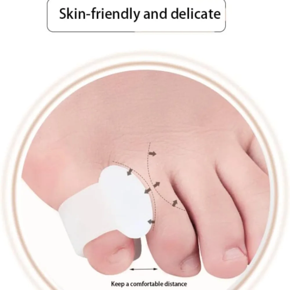 2pcs Silicone Toe Separator Fi - огляд і ціна Yoga Toe Separator