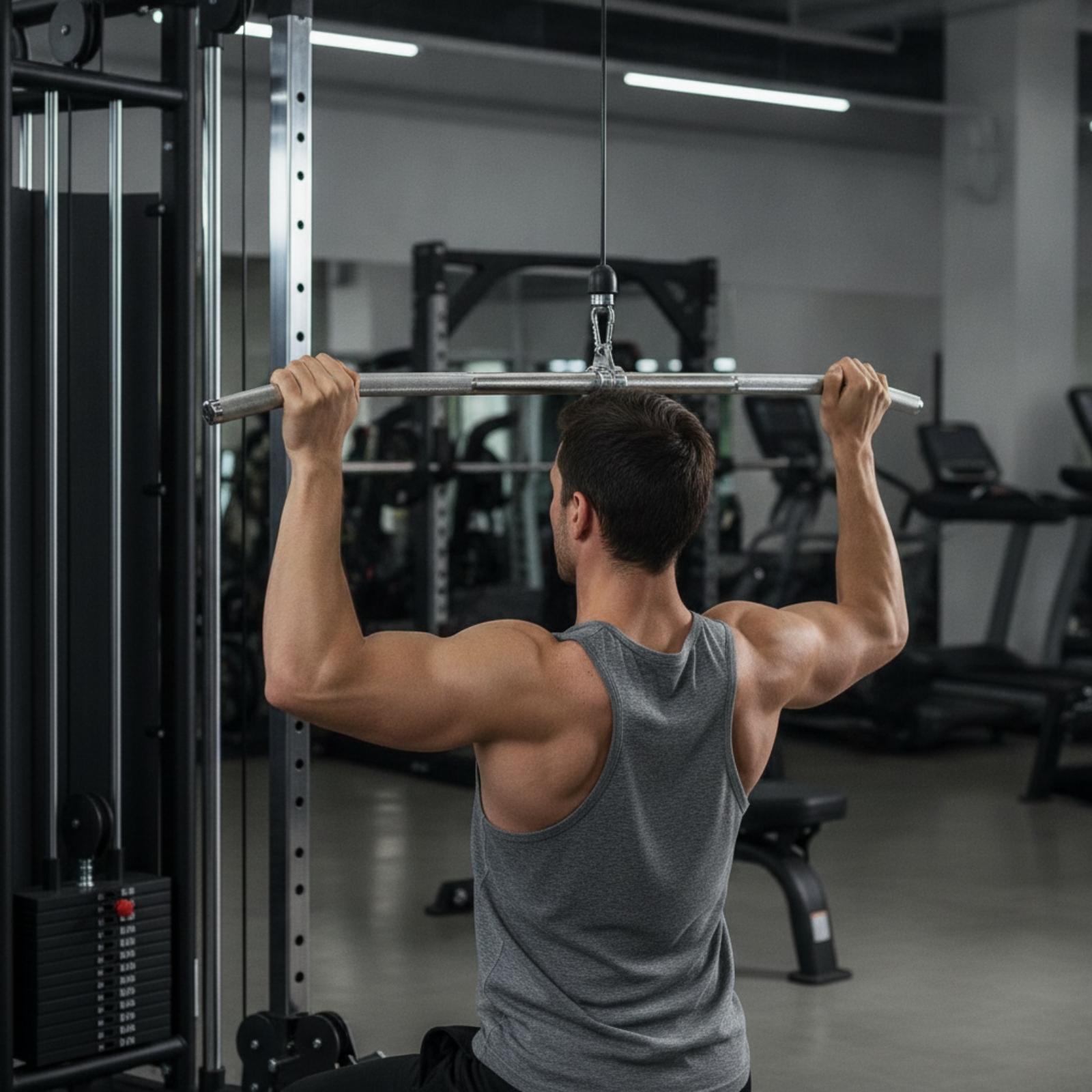 Lat Pulldown Bar Stainless Ste - огляд і ціна Lat Pulldown Bar