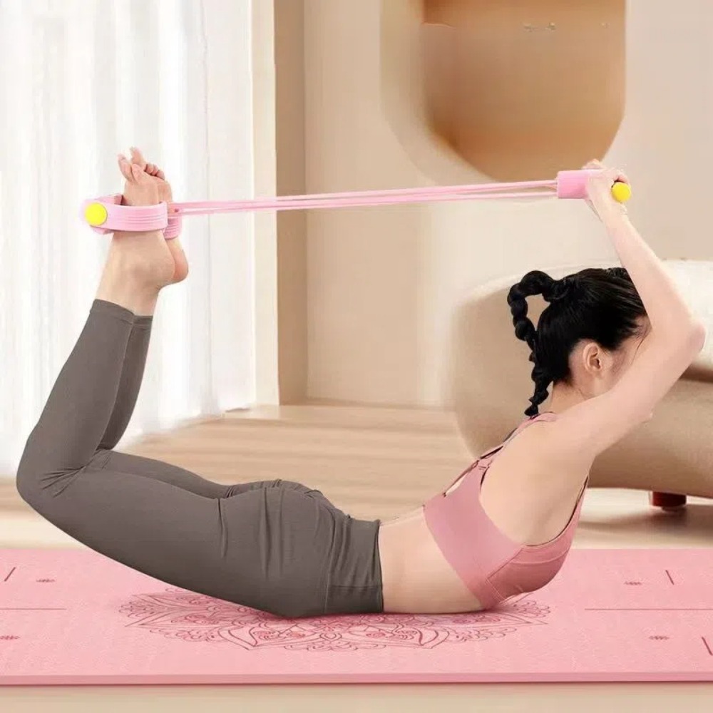 6-Tube Resistance Bands Set wi - огляд і ціна Yoga Fitness At Home