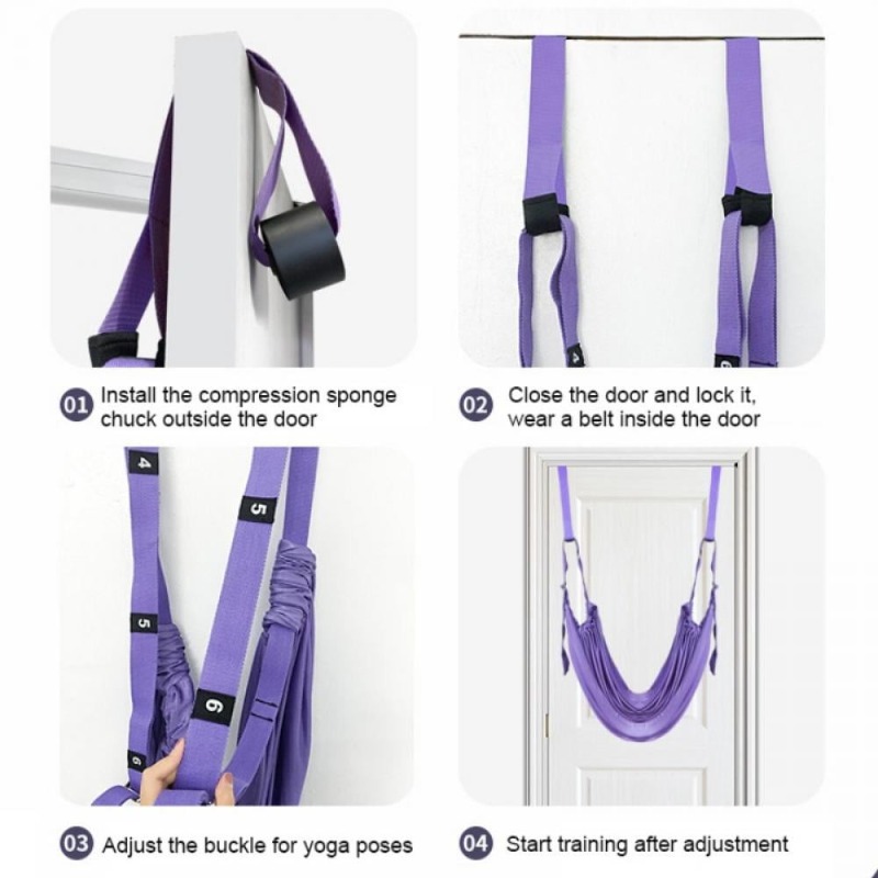 Adjustable Aerial Yoga Hammock - огляд і ціна Stretch Strap Yoga