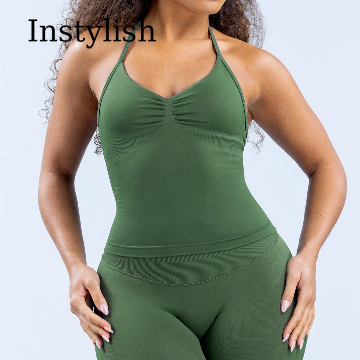 Women Seamless Yoga 2 Piece Se - огляд і ціна Yoga And Fitness