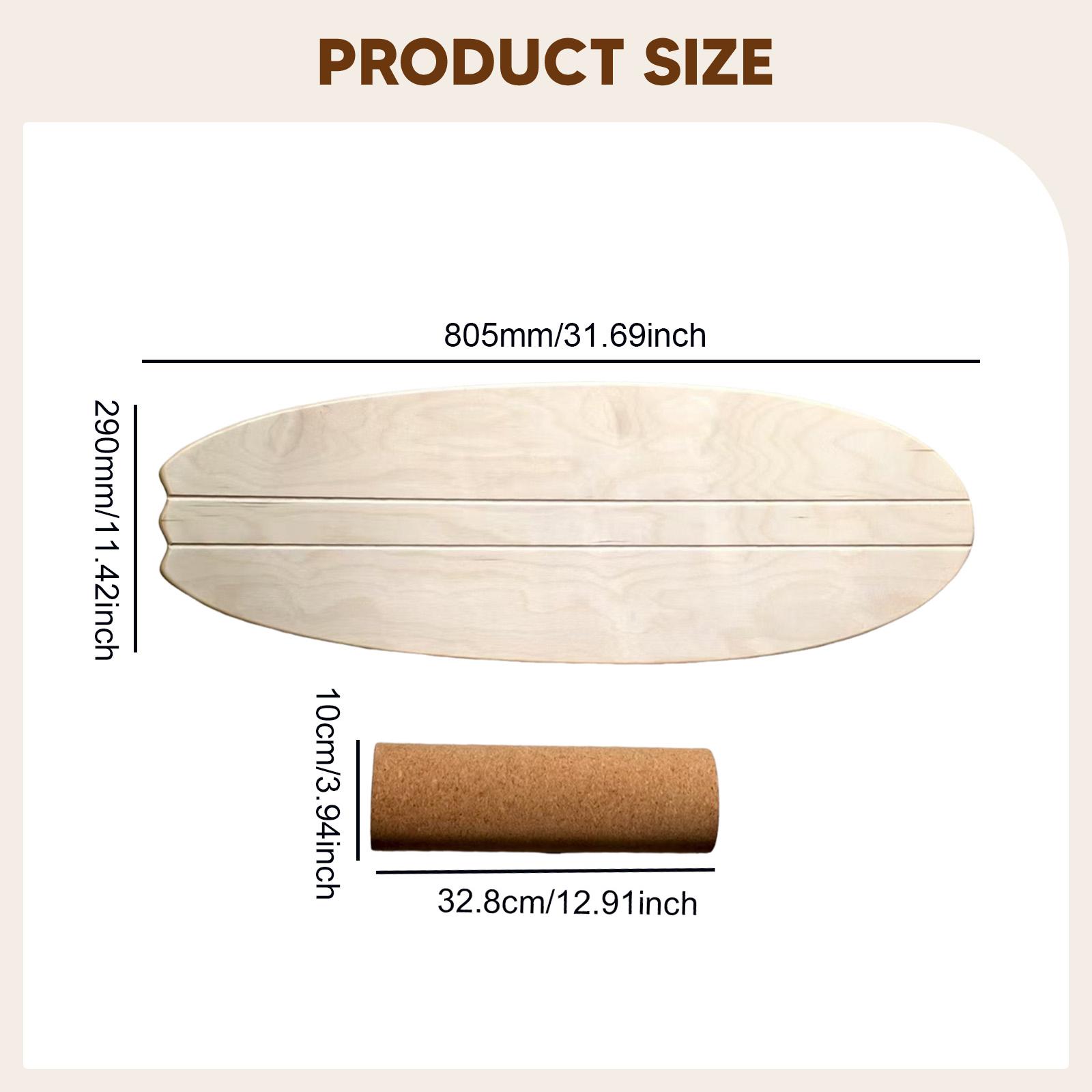 Wooden Balancing Board Roller  - огляд і ціна Balance Board Fitness