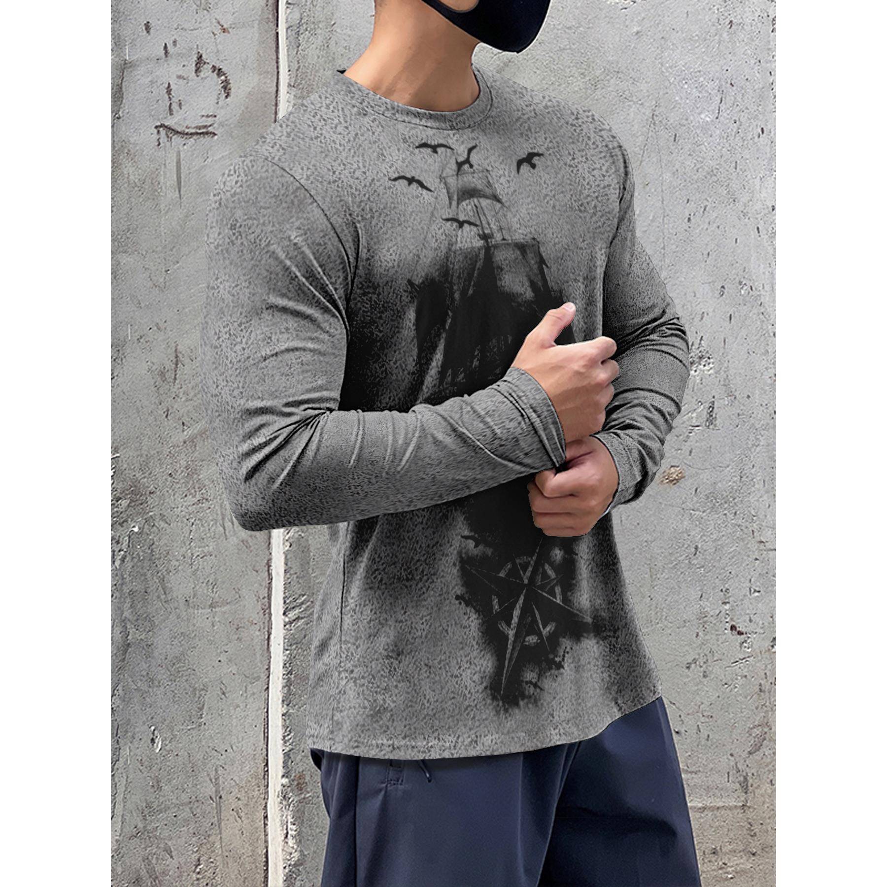 Men's Casual Crewneck Longslee - огляд і ціна Yoga Fitness Gear