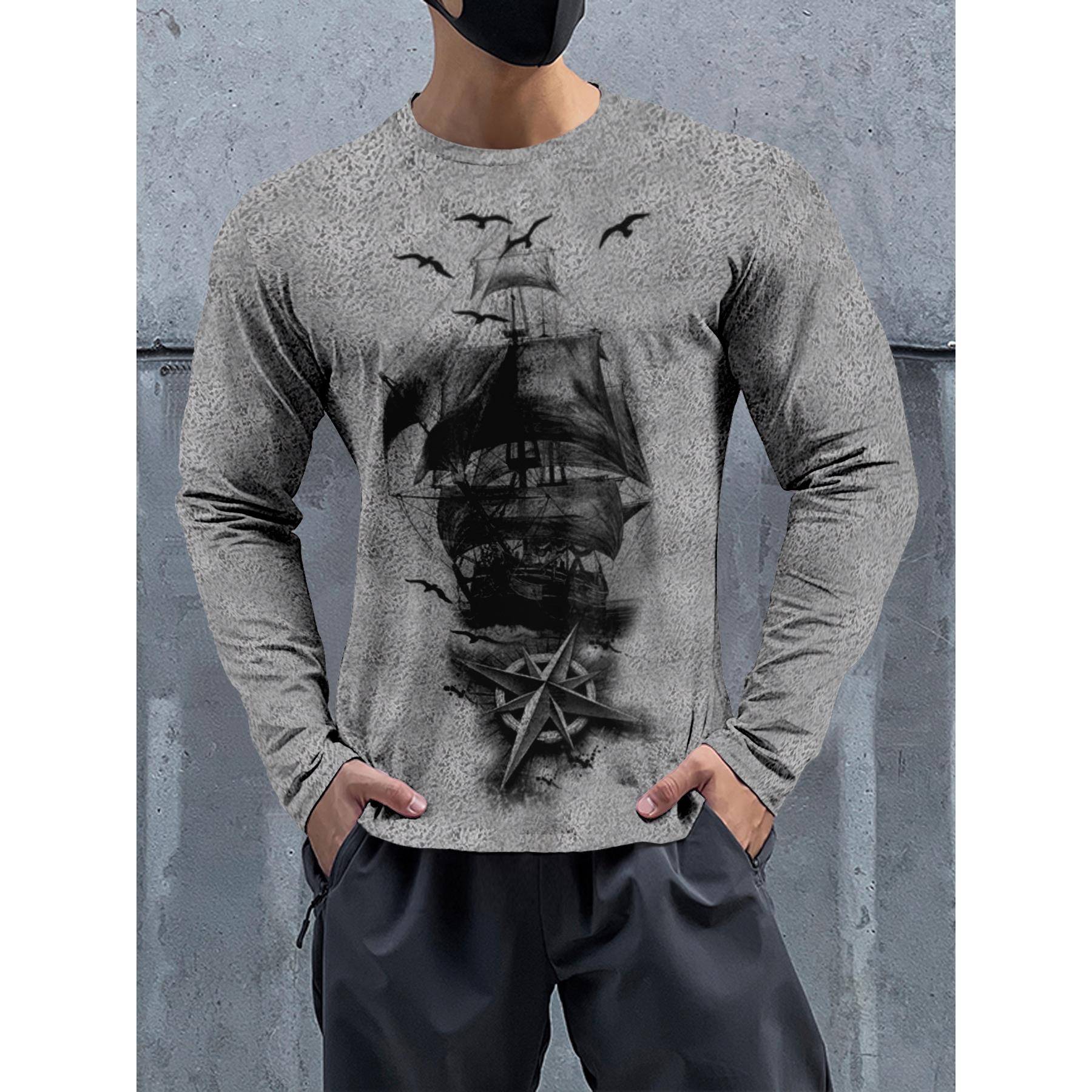 Men's Casual Crewneck Longslee - огляд і ціна Yoga Fitness Gear