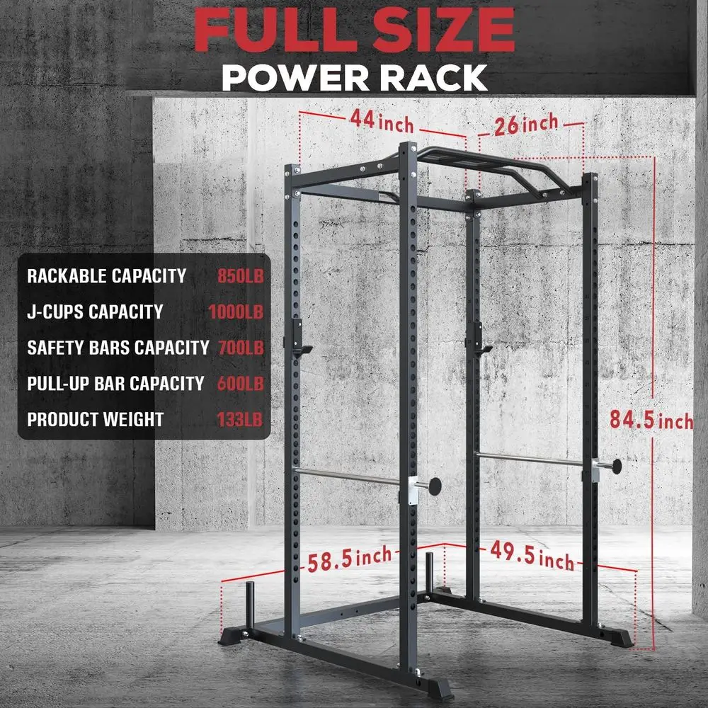 Multi-Function Squat Rack with - огляд і ціна Lat Pulldown Bar